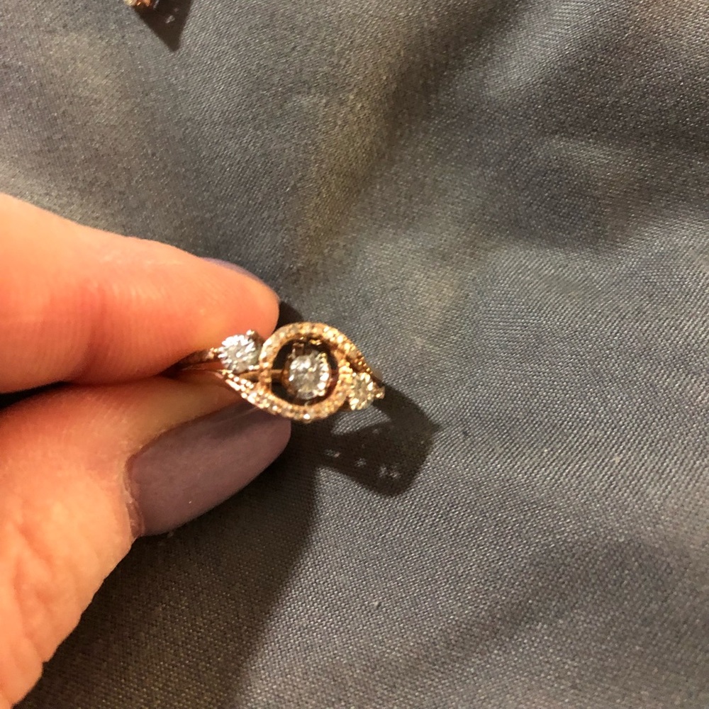 Diamond in Rhythm Ring